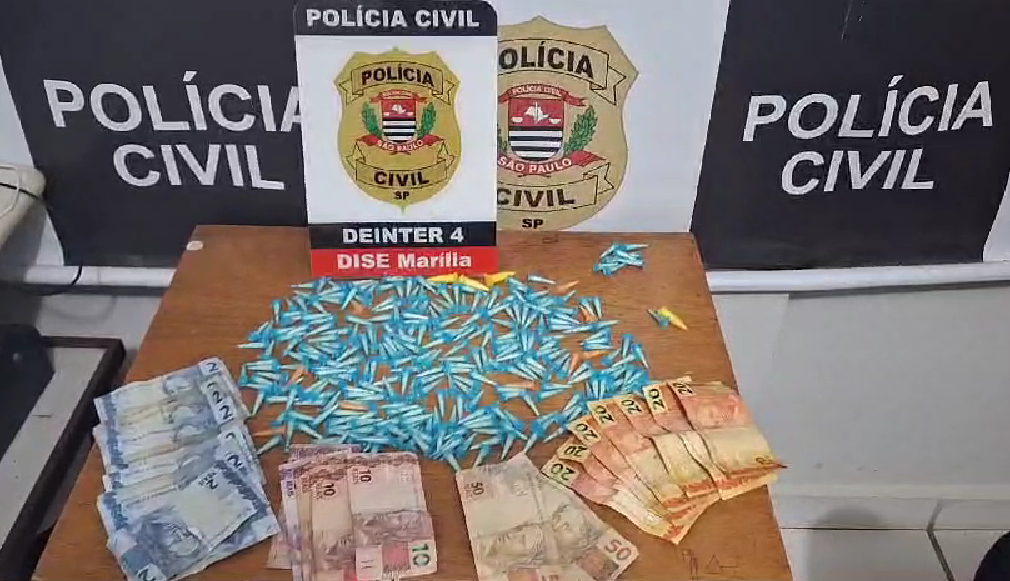 Polícia Civil prende traficante em flagrante no Bairro Santa Antonieta, em&nbsp;Marília