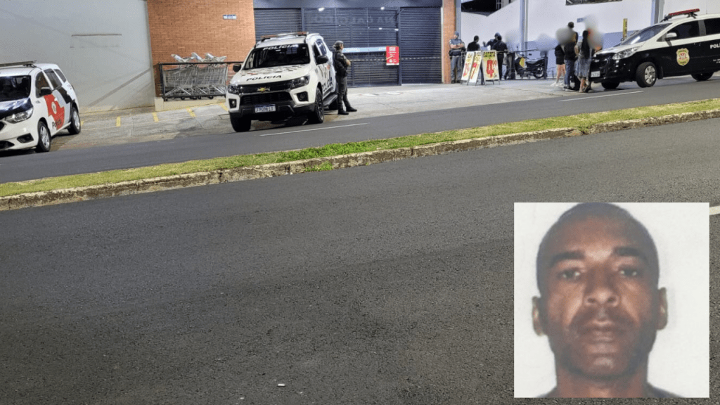Polícia Civil identifica homem morto em supermercado na zona Norte de Marília e procura o suspeito pelo&nbsp;assassinato