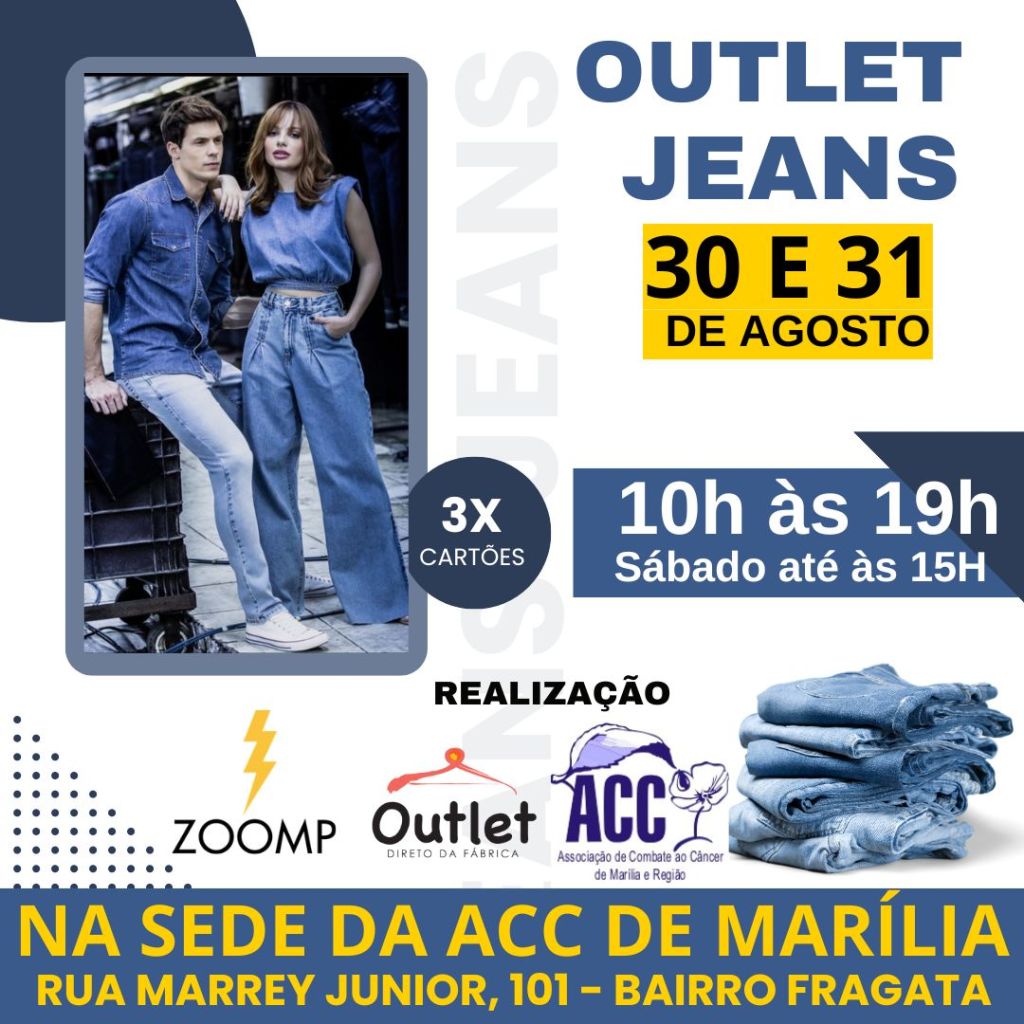 Associação de Combate ao Câncer de Marília Realiza Evento Beneficente “Josie&nbsp;Outlet”
