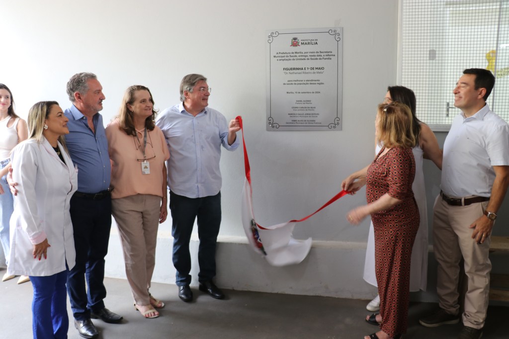 Prefeitura Municipal de Marília remodela e inaugura ampliação da Unidade de Saúde da Família (USF) Figueirinha e Primeiro de&nbsp;Maio
