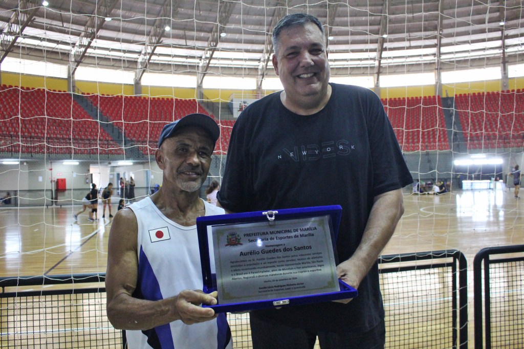 Servidor municipal e paratleta Aurélio Guedes é homenageado em&nbsp;Marília
