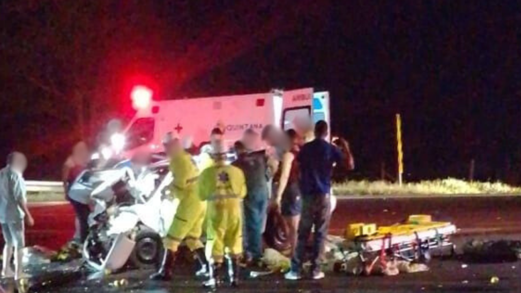 Acidente Grave: Quatro pessoas ficam feridas após colisão frontal na rodovia&nbsp;SP-294
