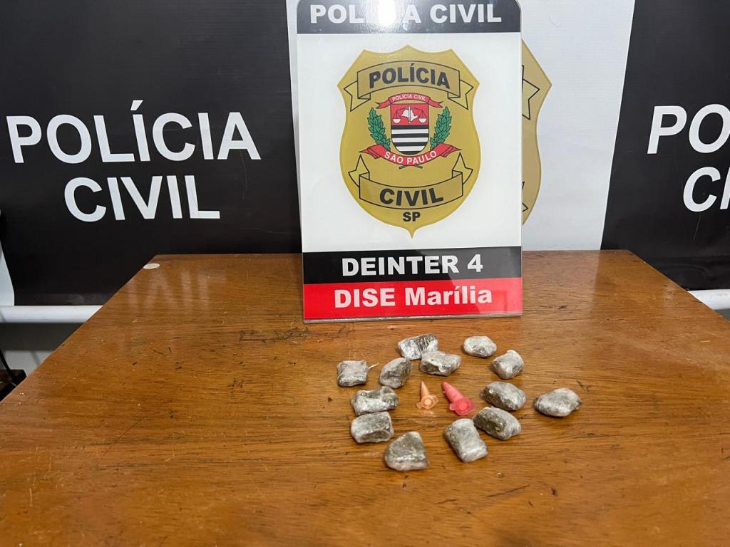 Polícia Civil de Marília prende homem por tráfico de drogas em ponto de venda conhecido na zona&nbsp;Norte