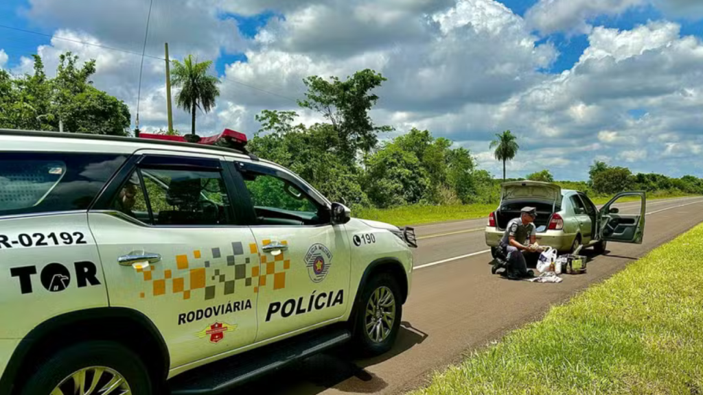 Motorista é preso por contrabando durante a Operação Impacto da Polícia Rodoviária na&nbsp;Região