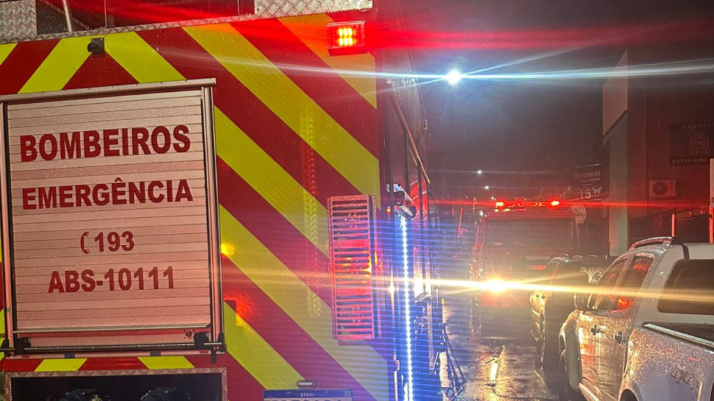 Tragédia: Incêndio em Edifício no Centro de Marília deixa um morto na madrugada deste&nbsp;domingo