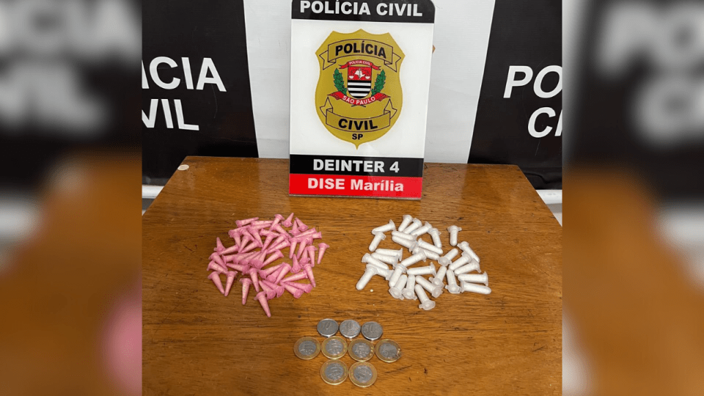 Polícia Civil de Marília Prende Dois Indivíduos por Tráfico de Drogas e Associação para o&nbsp;Tráfico
