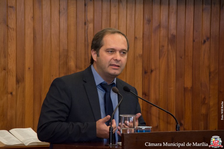 Danilo da Saúde é eleito Presidente da Câmara Municipal de Marília para os próximos dois&nbsp;anos