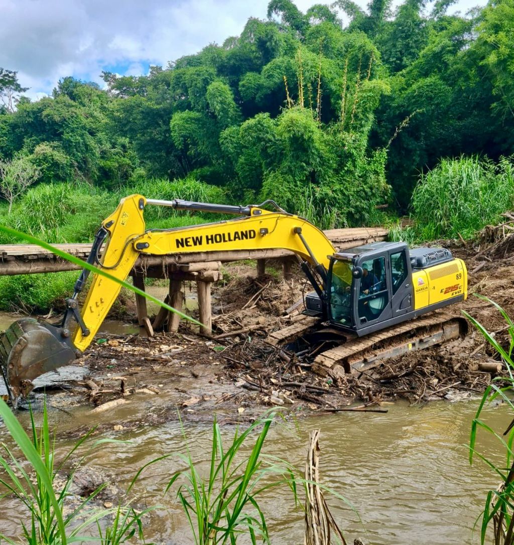 Prefeitura de Marília recupera pontes na zona&nbsp;Rural