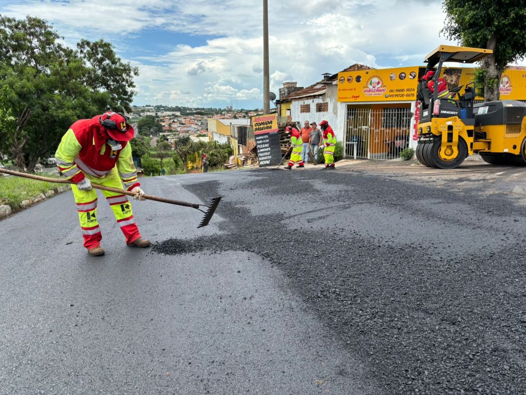 Programa de recapeamento tem início na zona Oeste de&nbsp;Marília