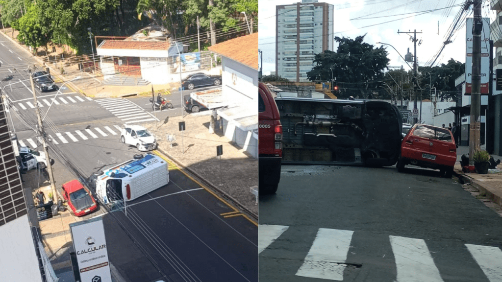Urgente: Acidente Envolve Ambulância e Outros Veículos na Região Central de&nbsp;Marília