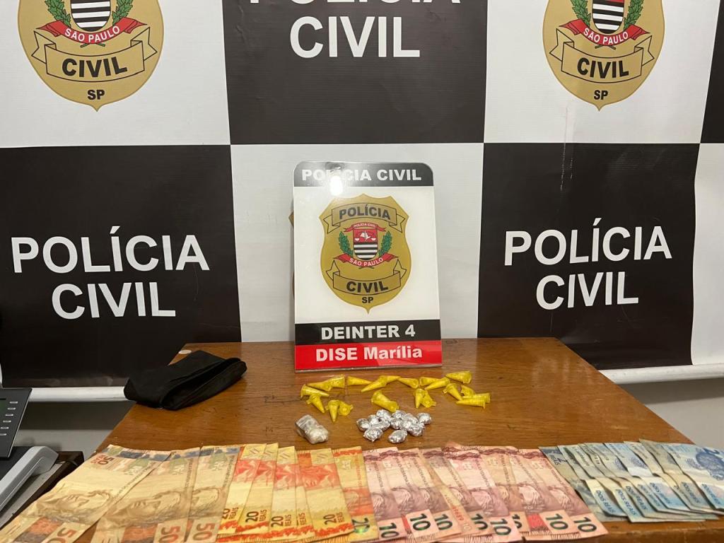 Polícia Civil de Marília Prende Homem por Tráfico de Drogas na zona&nbsp;Norte