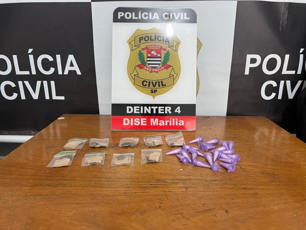 Polícia Civil Prende Homem por Tráfico e Associação ao Tráfico na zona Norte de&nbsp;Marília