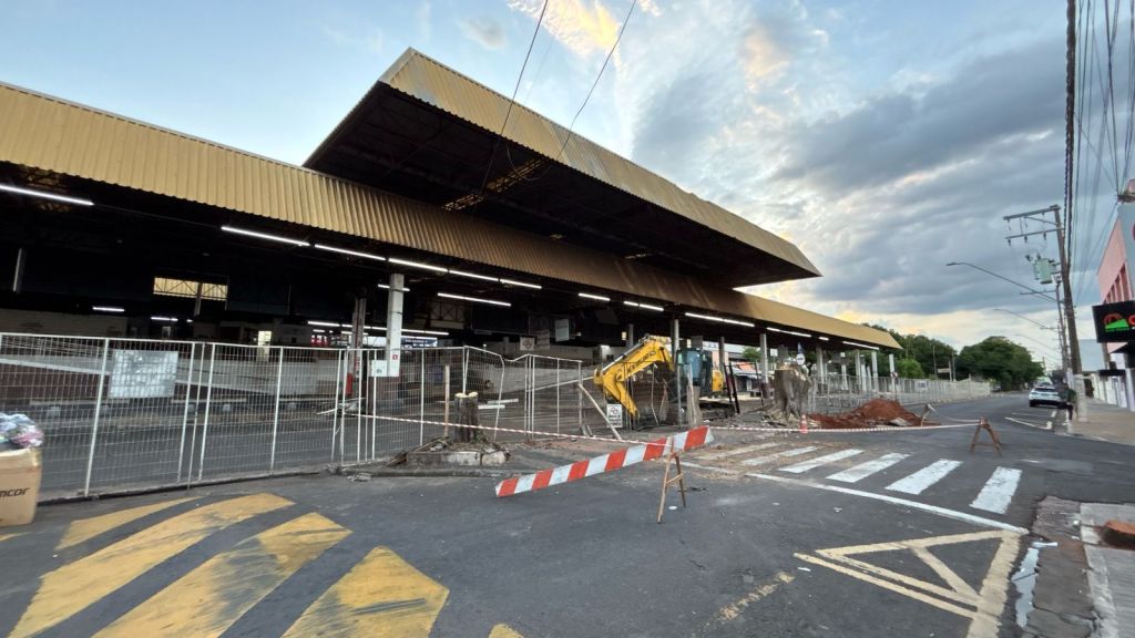 Reforma do Terminal Urbano segue com as obras que devem ser concluídas até o fim deste&nbsp;mês