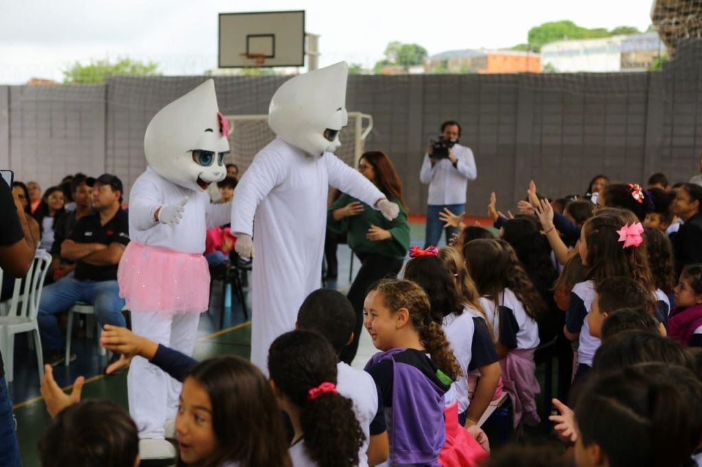 Prefeitura realiza a abertura da Campanha de Vacinação nas&nbsp;Escolas