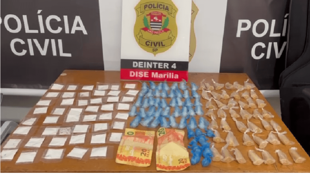 Polícia Civil prende dupla por tráfico de drogas no Nova Marília&nbsp;III