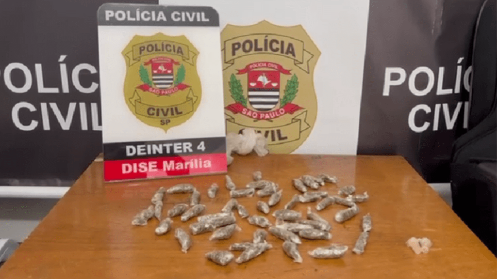 Polícia Civil de Marília prende homem por tráfico de drogas no Bairro Santa&nbsp;Antonieta