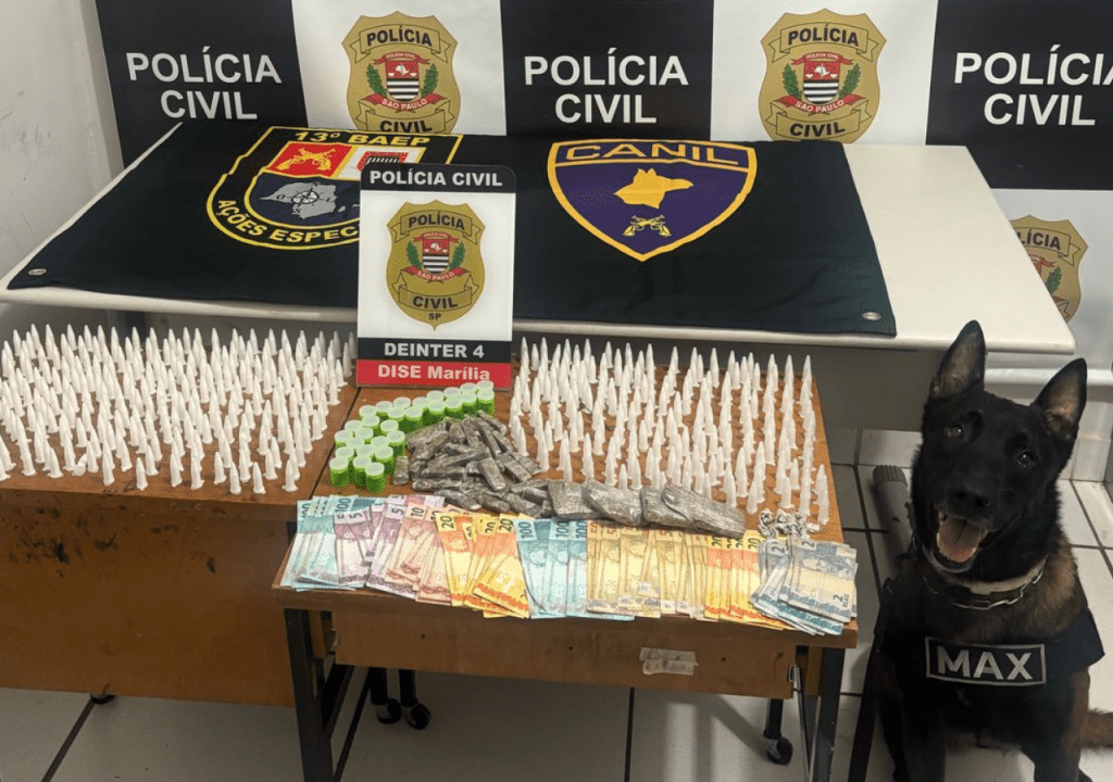 Polícia apreende adolescente com grande quantidade de drogas na “biqueira do abacate”, na zona&nbsp;norte