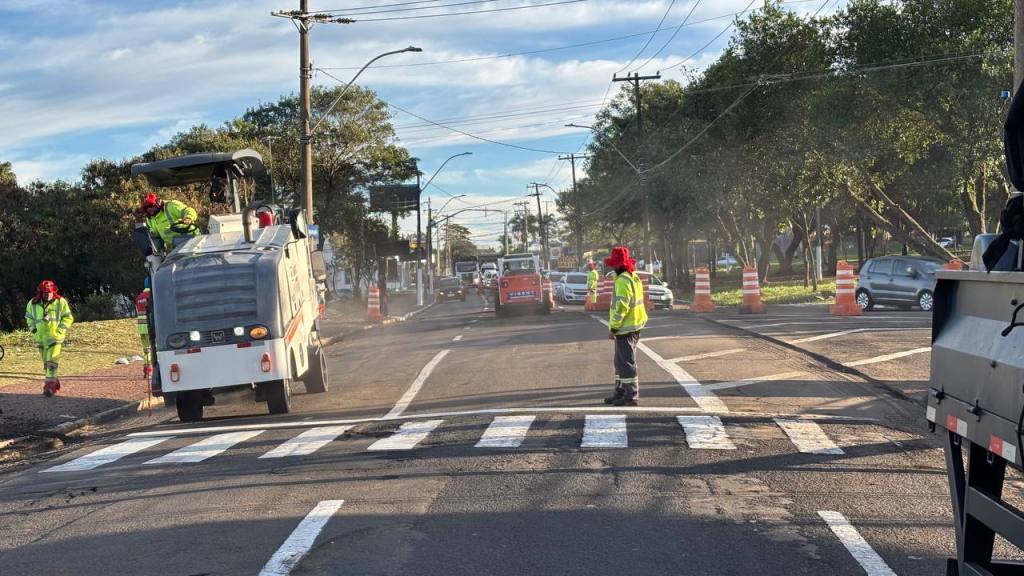 Segunda fase de recapeamento começa pela avenida João Ramalho na zona Sul de&nbsp;Marília