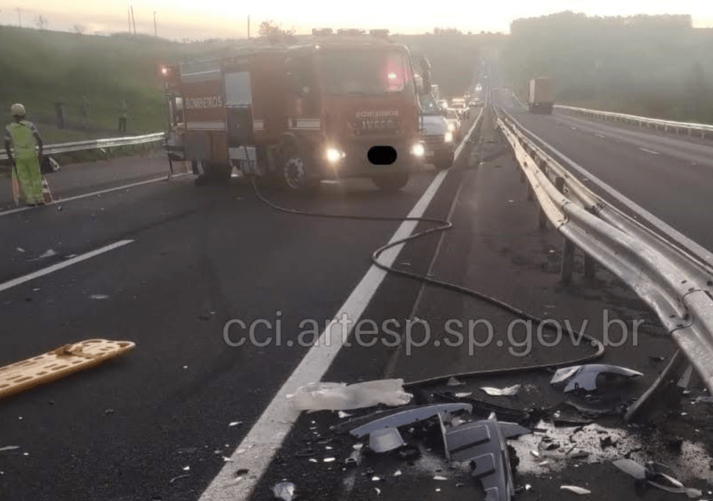 Idoso morre em grave acidente na SP-294 em Garça; três pessoas ficam&nbsp;feridas