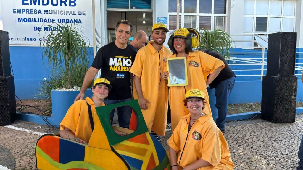 Maio Amarelo: Marília participa de campanha por segurança no&nbsp;trânsito