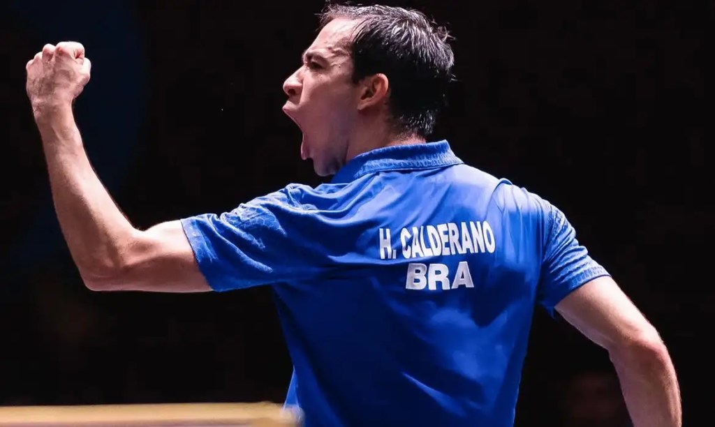 Calderano vence de novo e vai às quartas do Mundial de Tênis de&nbsp;Mesa
