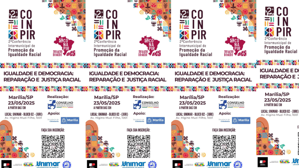 Conselho de Promoção da Igualdade Racial promove conferência no dia 23 na&nbsp;Unimar