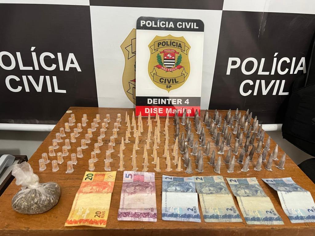 Adolescente é apreendido por tráfico de drogas no Bairro Santa Antonieta, em&nbsp;Marília