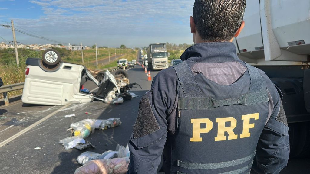 Grave acidente na BR-153 deixa dois mortos e um ferido em estado grave na&nbsp;BR-153