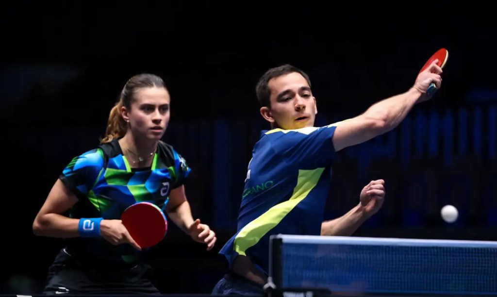 Hugo Calderano e Bruna Takahashi vão à final de torneio na&nbsp;Eslovênia