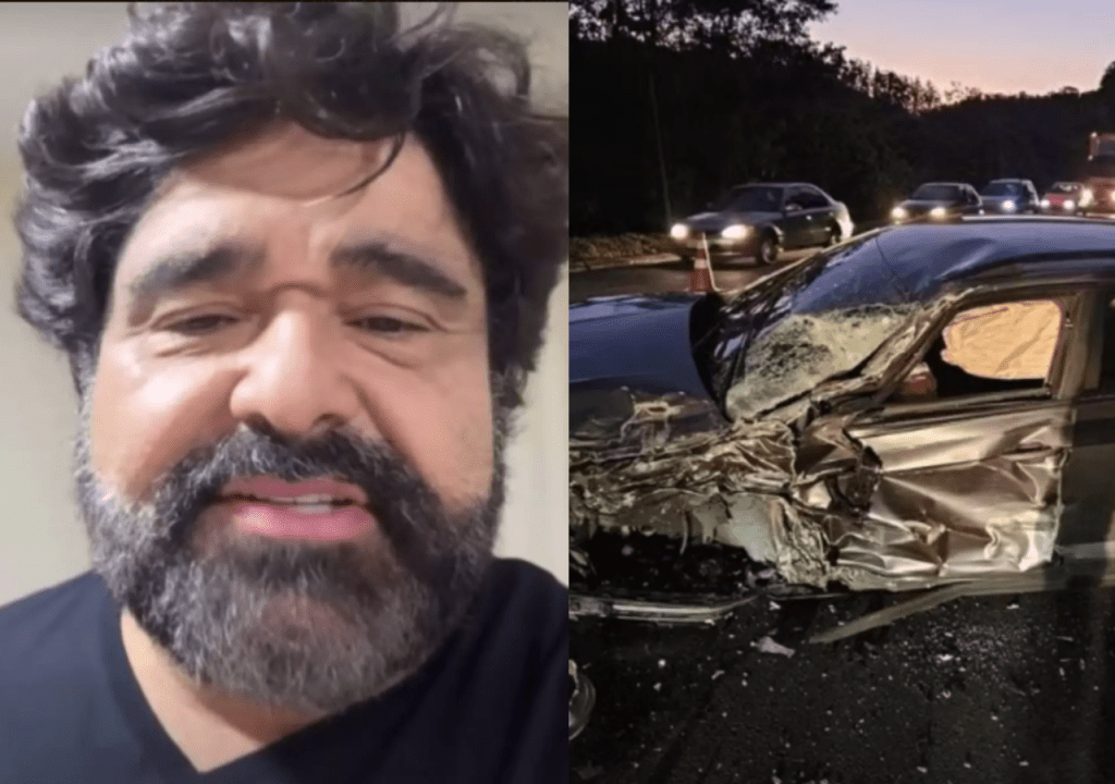 Sertanejo Fabiano, da dupla com César Menotti, sofre acidente e tranquiliza fãs: “Foi um livramento de&nbsp;Deus”