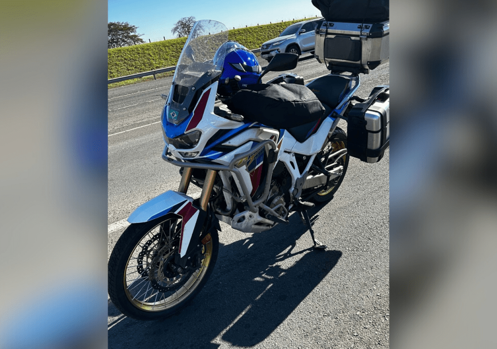 Homem é preso pela PRF, na BR-153 por adulteração de placa de motocicleta de alta&nbsp;cilindrada