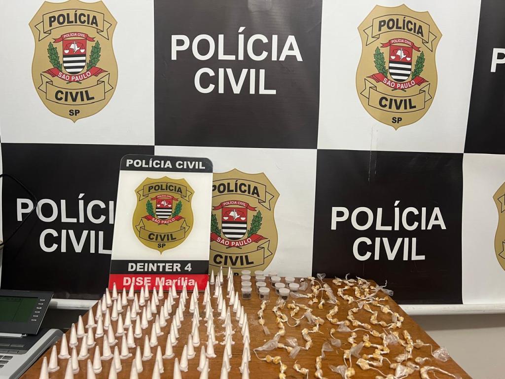 Fugitivo do sistema prisional é preso em flagrante por tráfico de drogas na zona norte de&nbsp;Marília