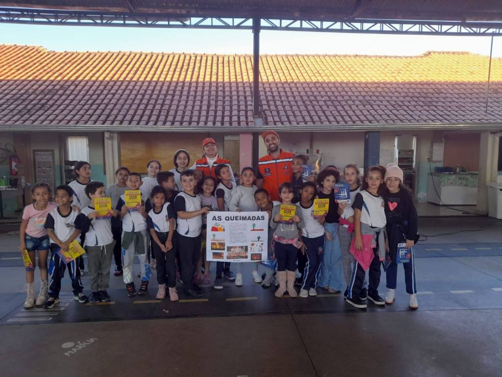Defesa Civil promove Campanha de Prevenção às Queimadas nas escolas de&nbsp;Marília