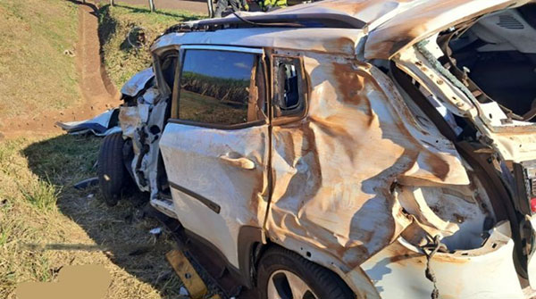 Acidente grave em Rodovia da Região deixa duas vítimas fatais em Paraguaçu&nbsp;Paulista