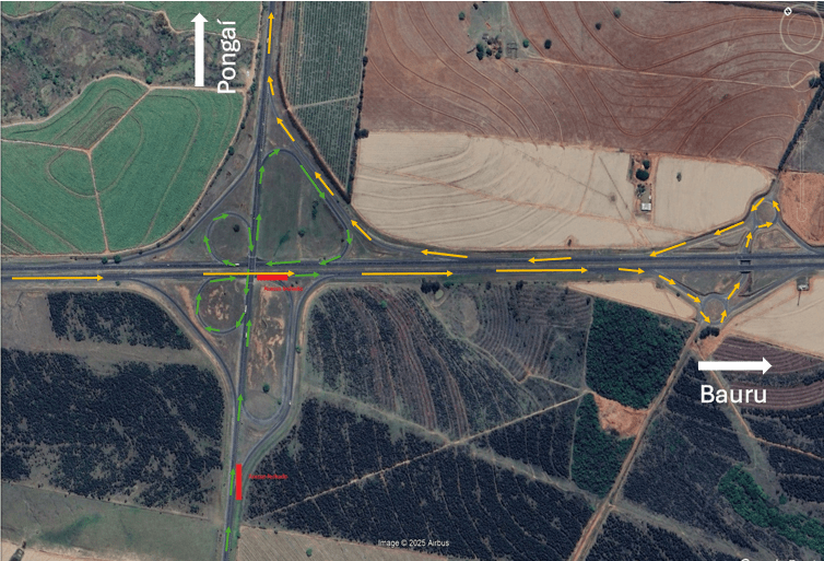 Atenção Motoristas: Alças do dispositivo do km 270 já estão interditadas na SP-333, à partir desta segunda-feira&nbsp;(18)