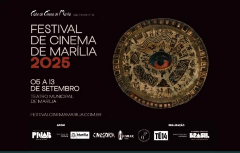 Teatro Municipal recebe Festival de Cinema de Marília&nbsp;2025