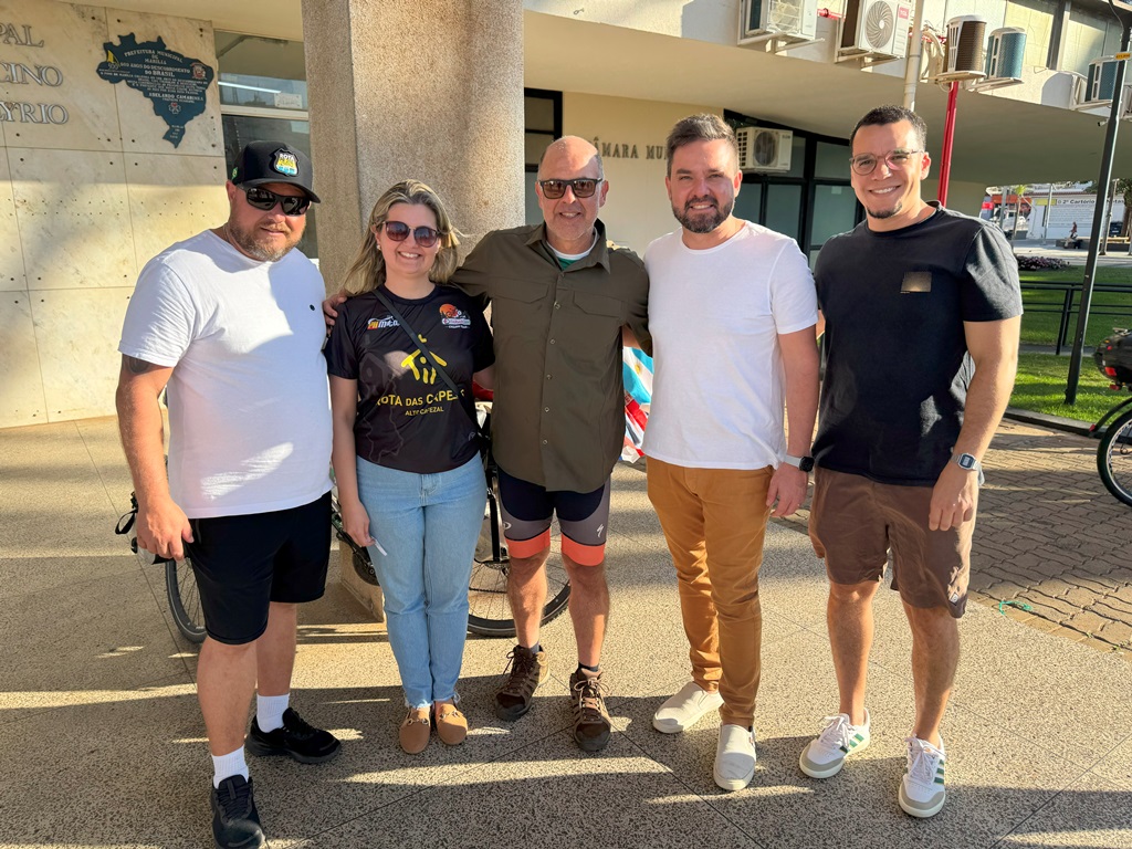 Aurélio Magalhães chega a Marília após volta ao mundo de&nbsp;bicicleta