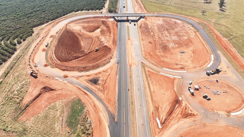 Entrevias executa obras finais da duplicação da SP-333 em&nbsp;Guarantã