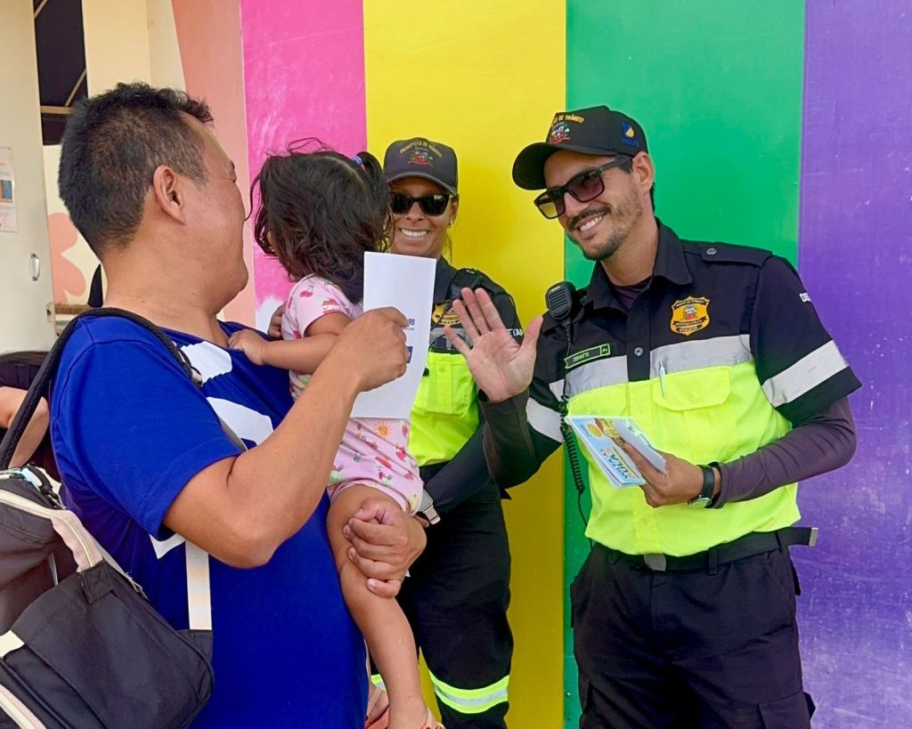 Emdurb e Detap realizam ação de Volta às Aulas com foco na segurança no trânsito em&nbsp;Marília