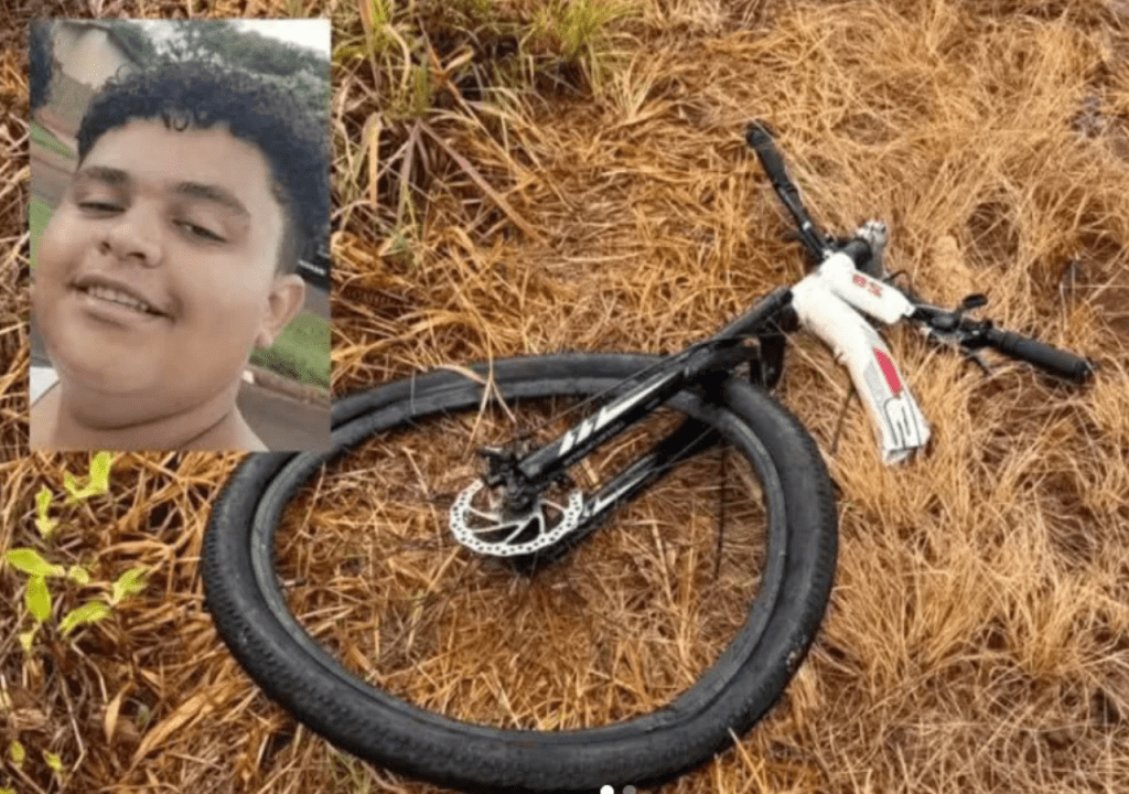 Tragédia na Região: Caminhonete atinge ciclista e provoca morte de menino de 14&nbsp;anos