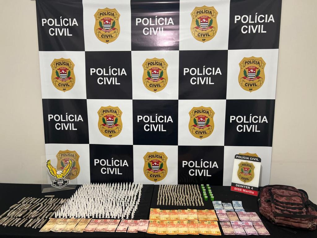 DISE prende jovem em flagrante por tráfico de drogas na Zona Norte de&nbsp;Marília