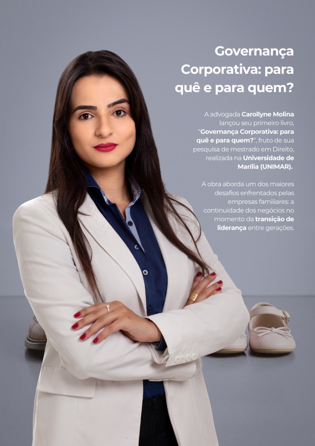 Mestre em Direito pela Unimar lança livro sobre governança corporativaaplicada a empresas familiares baseada em seu projeto de&nbsp;pesquisa