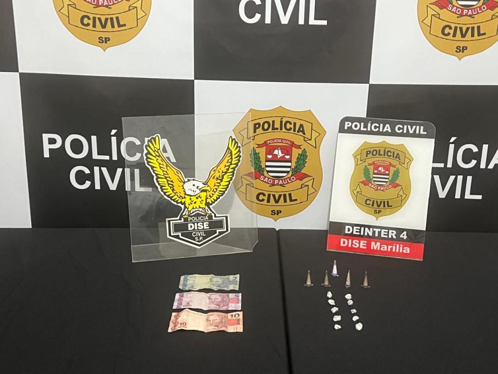 Tentou fugir, mas foi cercado: traficante é capturado pela DISE em&nbsp;Marília