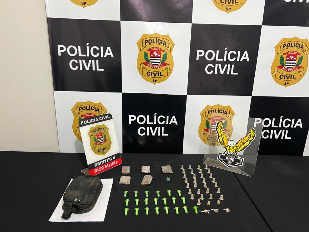 DISE prende suspeito por tráfico em ponto conhecido na zona norte de&nbsp;Marília