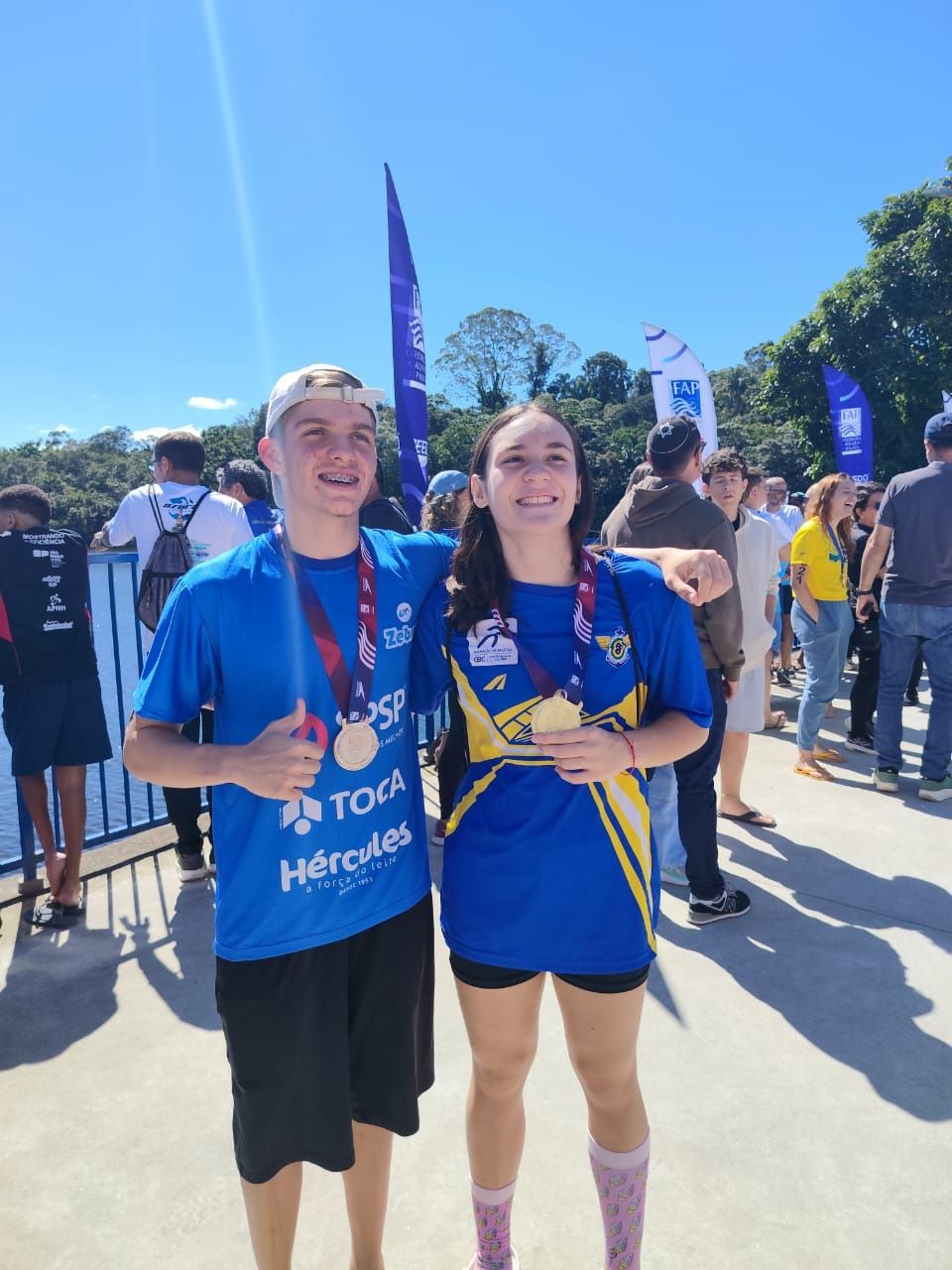 Marilienses brilham no Campeonato Paulista de Águas Abertas de Inverno e conquistam&nbsp;medalhas