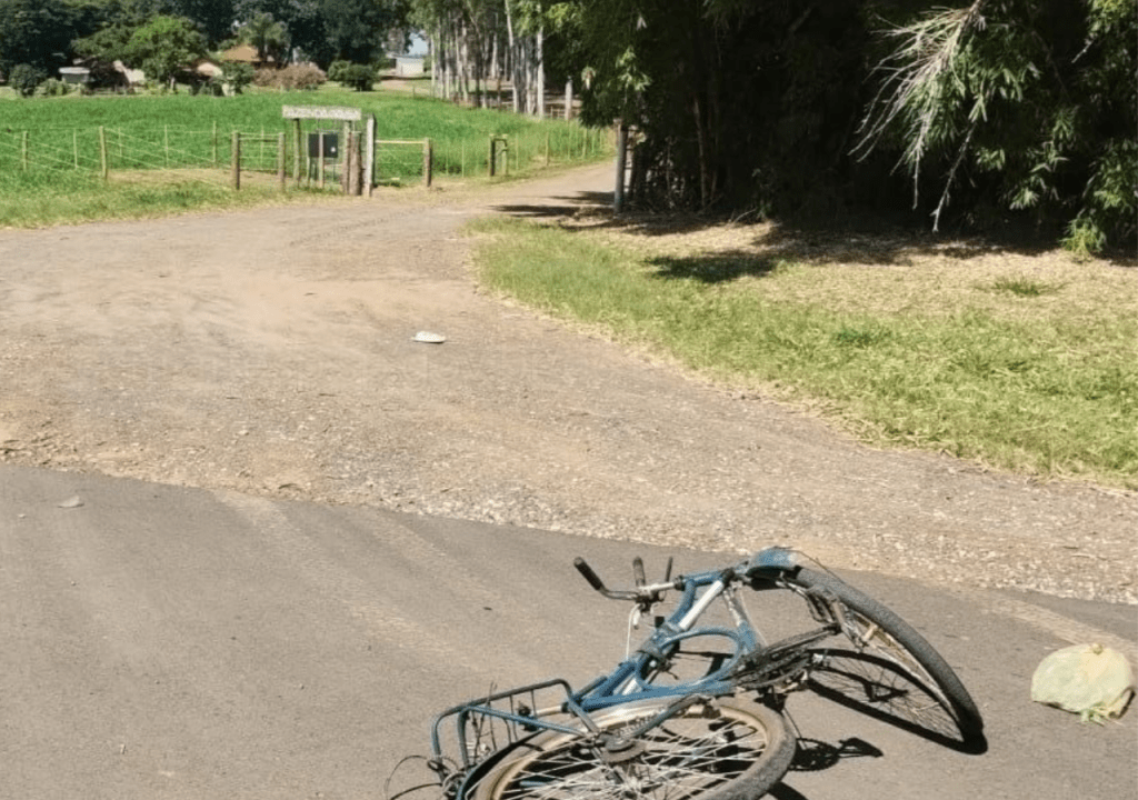 Tragédia: Ciclista é atingido por caminhão ao tentar atravessar rodovia e não&nbsp;resiste