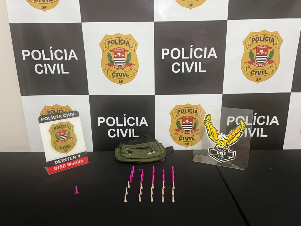 Homem é preso por tráfico ao atuar como “olheiro” em ponto de drogas na zona norte de Marília