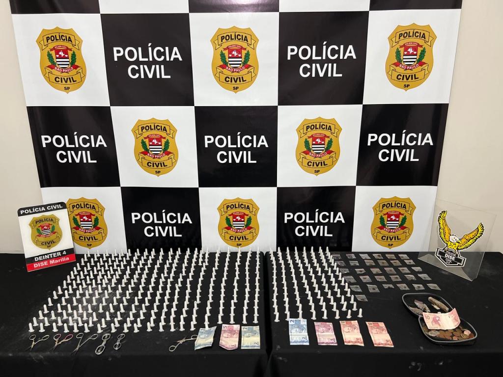 Adolescente é apreendido por tráfico de drogas na zona sul de&nbsp;Marília