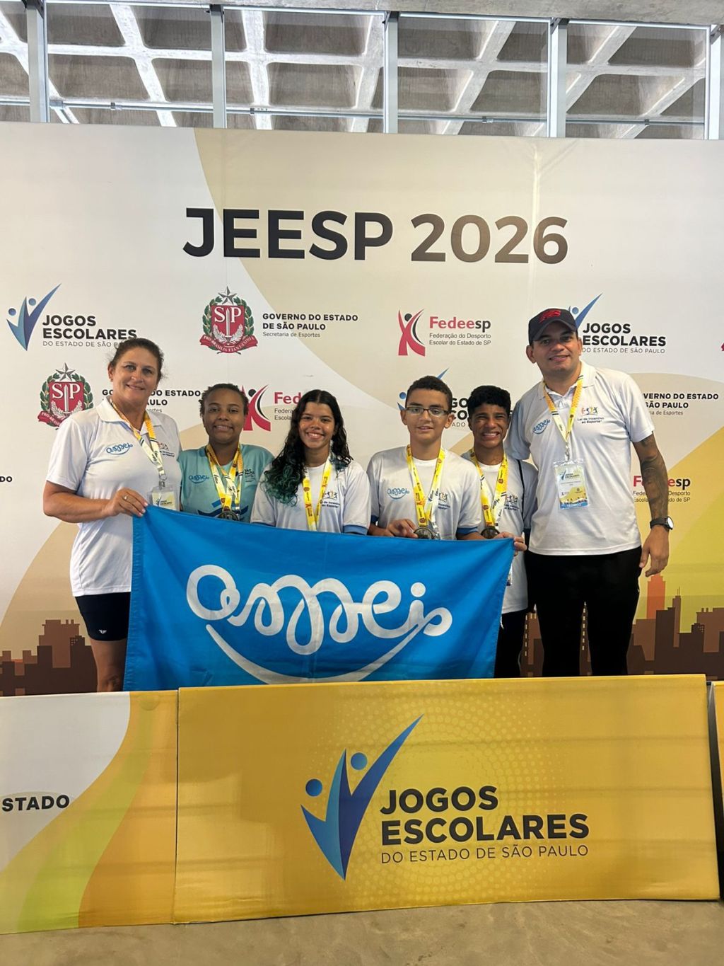 Nadadores da Amei Marília conquistam índices para etapa final do JEESP&nbsp;Paralímpico