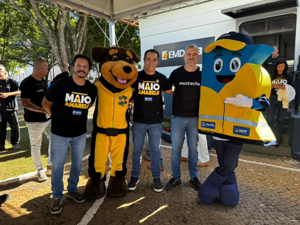 Abertura do Maio Amarelo destaca ações educativas de trânsito em&nbsp;Marília